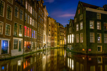 Amsterdam nightscape