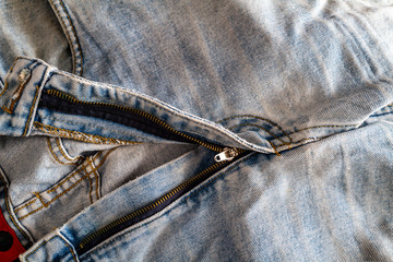 braguette d'un jean