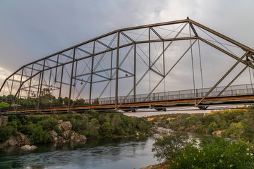 FOLSOM HISTORIC TRUSS BRIDGE