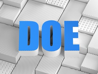 DOE acronym (Design of experiments)