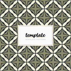 Background mandala seamless pattern vector