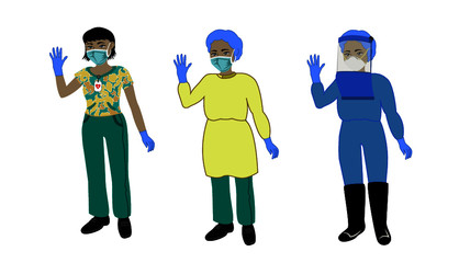 Nurse and Personal Protection Equipment 