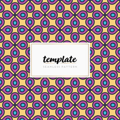 Background mandala seamless pattern vector