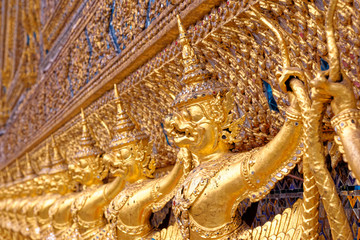 Guardian statue in Grand Palace - Bangkok Thailand