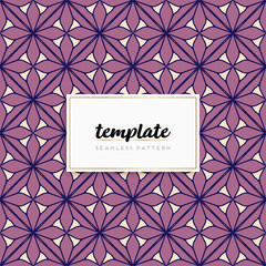 Background mandala seamless pattern vector