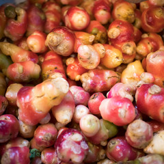oca root for sale at the farmer market