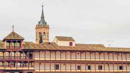 landscapes of old villages in the interior of the iberian peninsula