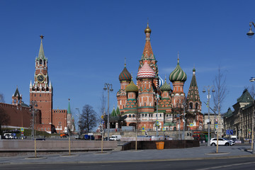 Moscow Kremlin and Red square.
