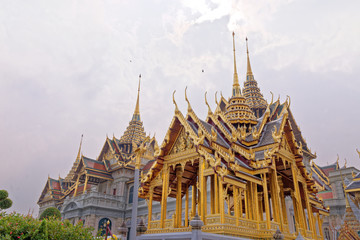 Fototapeta premium Grand Palace in central Bangkok Thailand