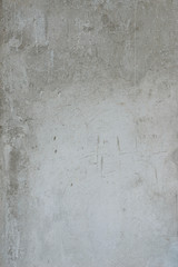 unpainted plaster wall