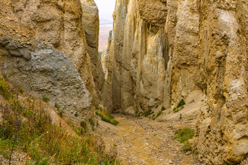 rock mountain in New Zealand