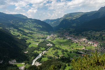 Fototapeta na wymiar Grindelwald Valley 
