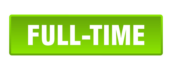full-time button. full-time square green push button