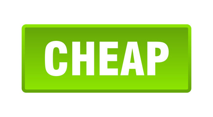 cheap button. cheap square green push button