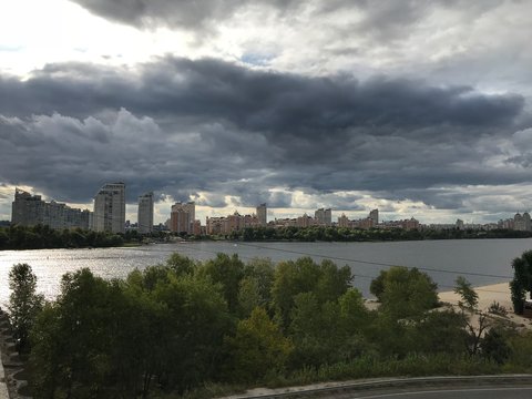 panorama of city of st petersburg