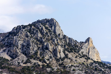 Fototapeta na wymiar Mount Cat in Simeiz
