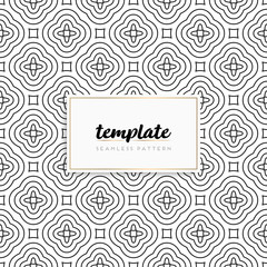 Background mandala seamless pattern vector