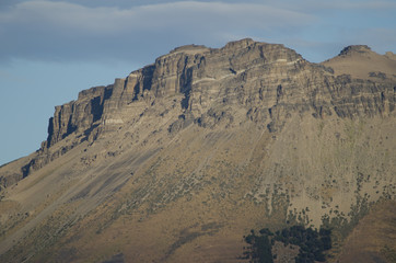 Punta Gruesa hill in the Argentine Patagonia.