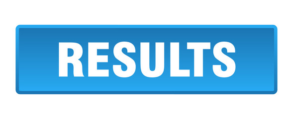 results button. results square blue push button