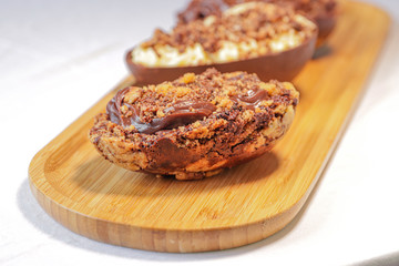 chocolate cookies egg