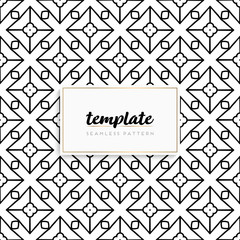 Background mandala seamless pattern vector