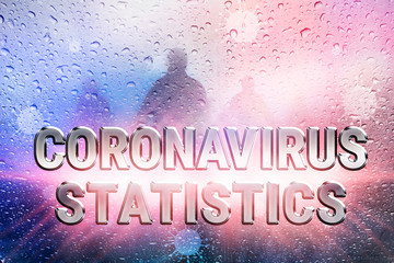 Coronavirus header, vector infographic theme - 333769317