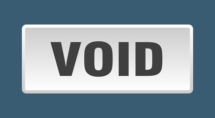 void button. void square white push button