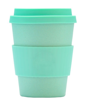 Isolated Reusable Coffee Cup