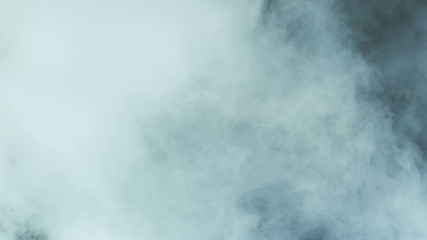 Smoke on black background realistic fog photo for different projects! Very beautiful backdrop wallpaper texture banner background still.