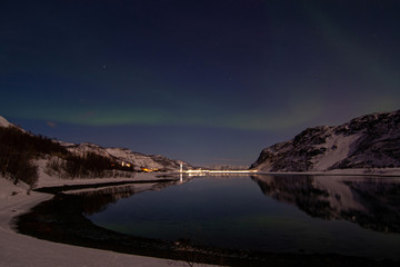 Polarlicht, Kafjord, Alta, Norwegen