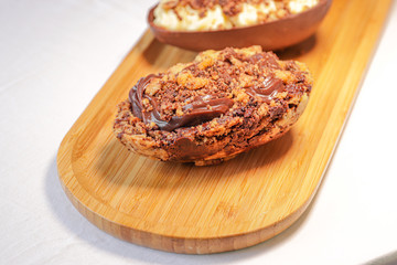 chocolate cookies egg