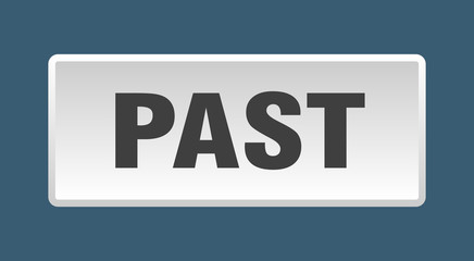 past button. past square white push button