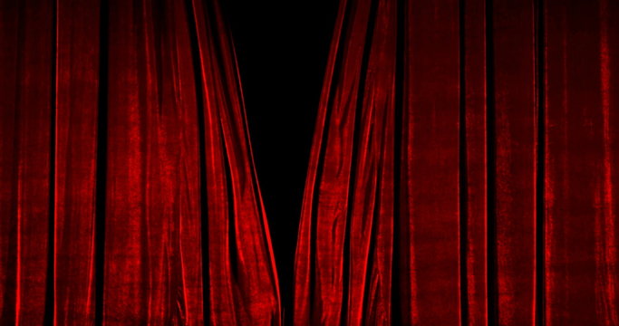 Real Velvet Cloth Stage silk Curtain. Curtain For theater, opera, show, stage scenes. Real Cinematic Curtain Photo. Glittering cloth.