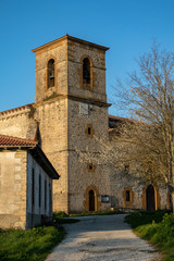 Fototapeta na wymiar San Martín de Losa (Burgos) #Burgos