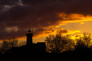 Sunset of the Lighthouse 