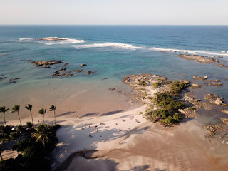 
Beach in Morro de São Paulo in Brazil