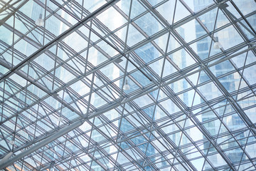 texture roof business center construction