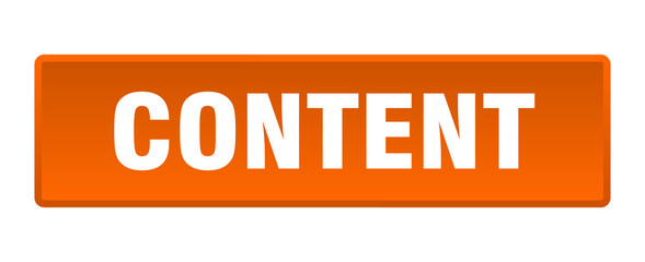content button. content square orange push button