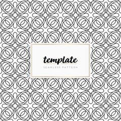 Background mandala seamless pattern vector