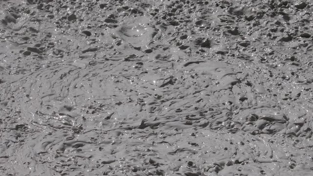 Boiling mud pools in Rincon de la Vieja National Park Costa Rica