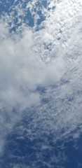 sky, cloud, clouds, blue, nature, white, day, weather, air, cloudy, summer, cloudscape, heaven, sun, atmosphere, beautiful, light, sunny, skies, fluffy, texture, space, clear, abstract, cumulus