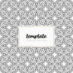 Background mandala seamless pattern vector