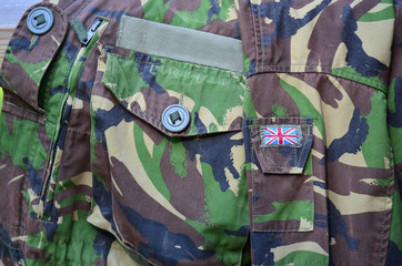 British army uniform
