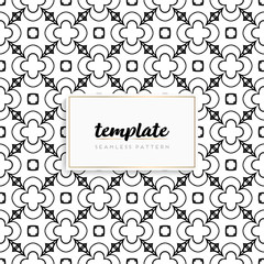 Background mandala seamless pattern vector