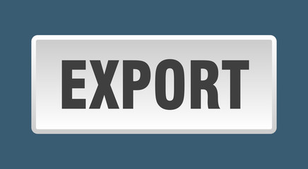 export button. export square white push button
