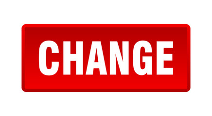 change button. change square red push button