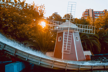 Molino de viento - Atardecer