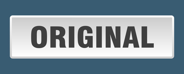 original button. original square white push button