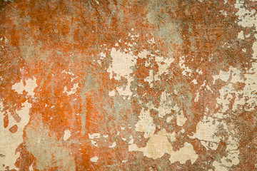 Texture, background of old and frayed plaster