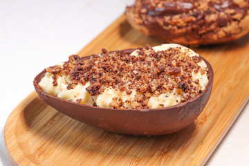 chocolate cookies egg